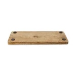 Kaarthouder Tree of life amazoniet mangohout - ± 21,5 cm x 13 cm - Afbeelding 2