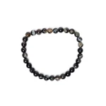 Armband shiva oog agaat AA kwaliteit elastisch - Afbeelding 2