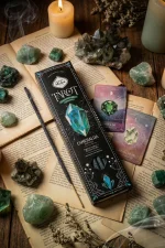 Sagrada Madre Tarot Gems wierook Smaragd - 1 pakje - Afbeelding 3