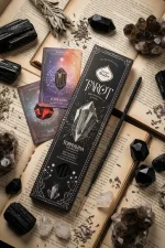 Sagrada Madre Tarot Gems wierook Toermalijn - 1 pakje - Afbeelding 3