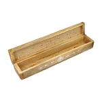 Wierookbrander kistje Levensboom mangohout whitewash - 31 cm x 6 cm x 5 cm - Afbeelding 2