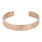 Armband koper gehamerd magnetisch